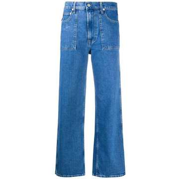 cropped Factory jeans