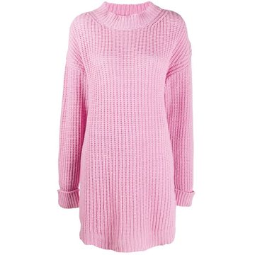 rib-knit dress