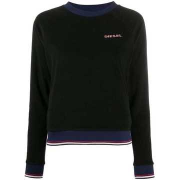 Lesia logo embroidered jumper