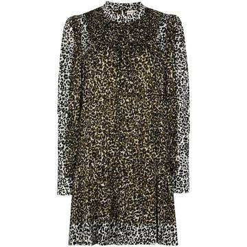 Amira leopard print dress