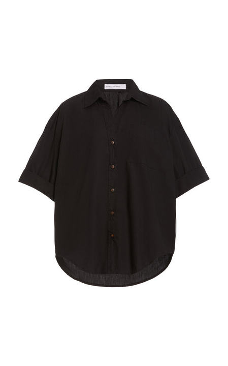 Marquis Oversized Cotton Poplin Shirt展示图