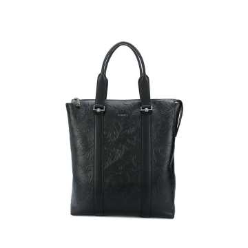 Barocco-embossed tote