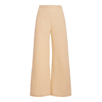 Sibyl High-Rise Linen Wide-Leg Pants