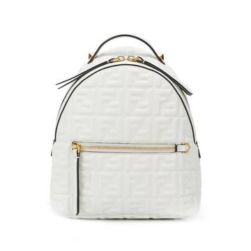 mini FF embossed backpack