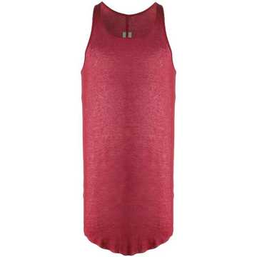 asymmetric-hem tank top