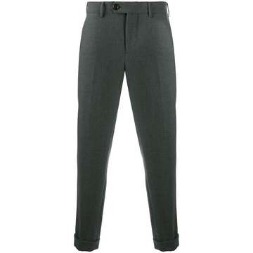 tapered fit trousers