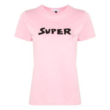 Super slogan T-shirt