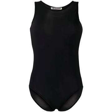 fitted sleeveless bodysuit