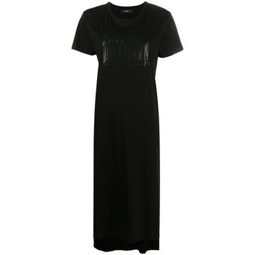 asymmetric T-shirt dress