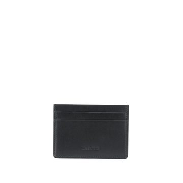 embossed logo square cardholder