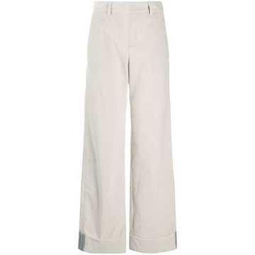 tailored cord trousers