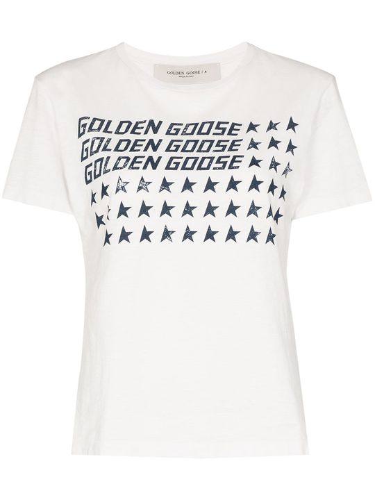 Golden Flag cotton T-shirt展示图