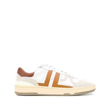 Clay low-top leather sneakers