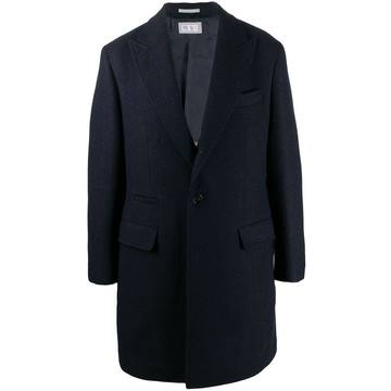 fitted two button coat