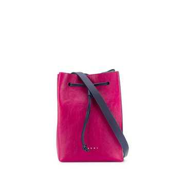 colour-block bucket bag