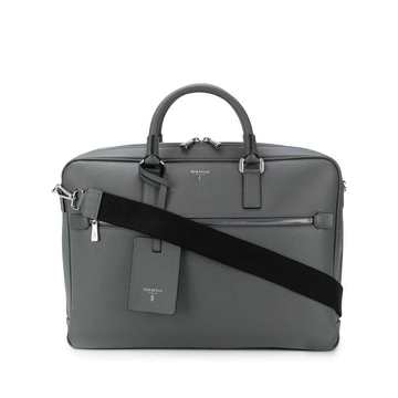 textured briefcase