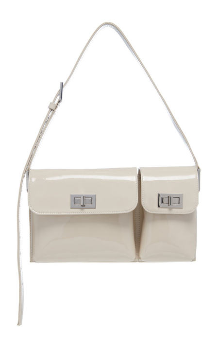 Billy Patent Leather Shoulder Bag展示图