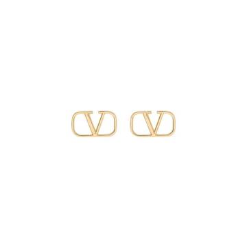 VAL GLD LOGO STUD ERNG