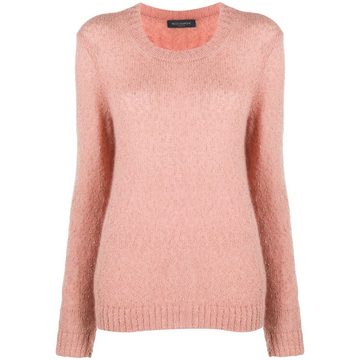 oversized rib-trimmed jumper