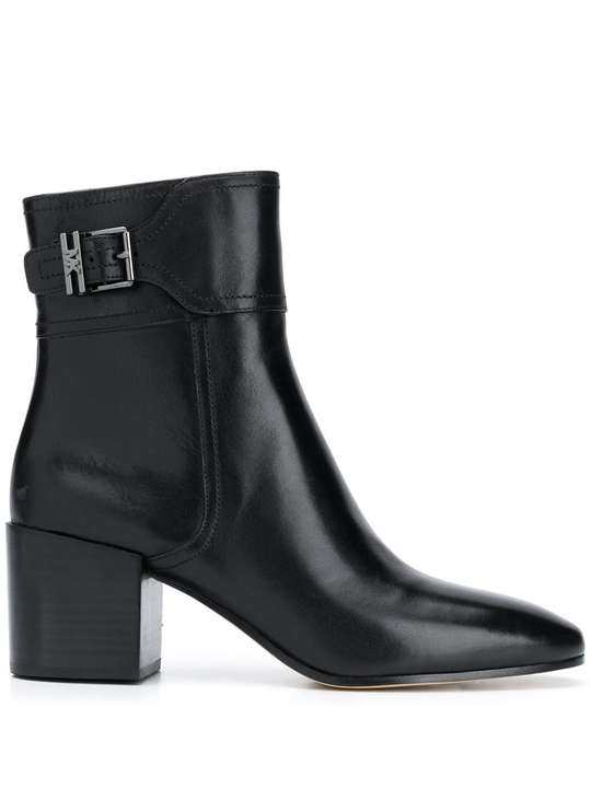 block heel ankle boots展示图