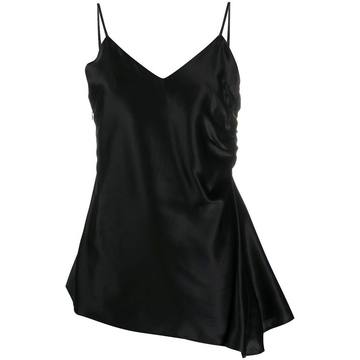 ruched-detail vest top