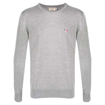 embroidered logo jumper