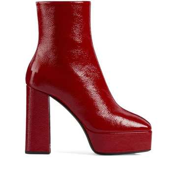 paltform ankle boots