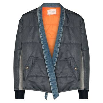 padded bomber jacket