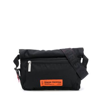 logo patch belt bag