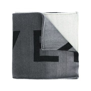 logo intarsia scarf