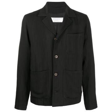 notched collar shirt jacket