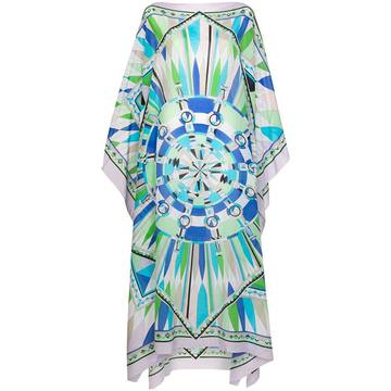 Printed kaftan dress