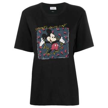 Mickey Mouse print T-shirt