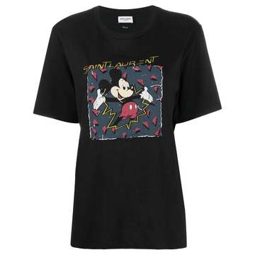 Mickey Mouse print T-shirt