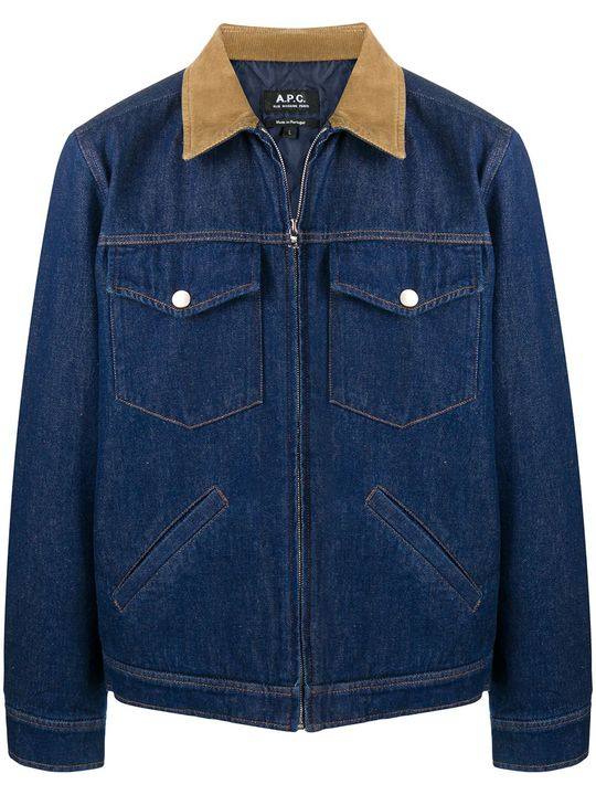 long-sleeved denim jacket展示图