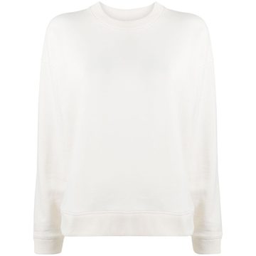 rib-trimmed cotton sweatshirt