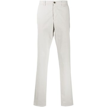 mid-rise straight-leg trousers