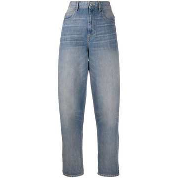 CorsyJ high-rise tapered jeans