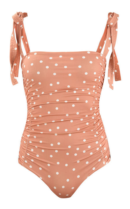 Sabbatical Polka-Dot One-Piece Swimsuit展示图