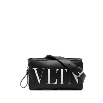 VLTN logo messenger bag