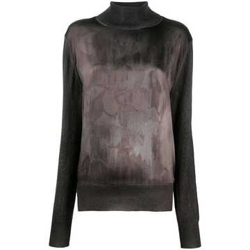 cashmere roll neck jumper