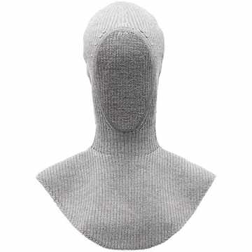 ribbed knit balaclava