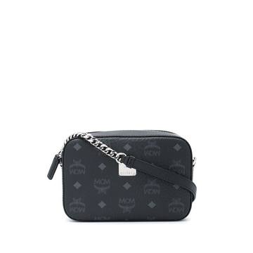 Visetos monogram print leather bag