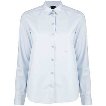 poplin button-up shirt