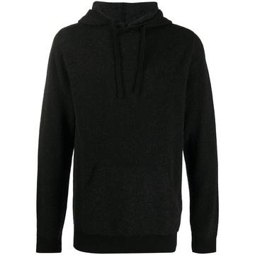 fine knit hooded jumper