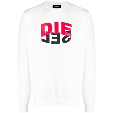 logo print sweatshirt