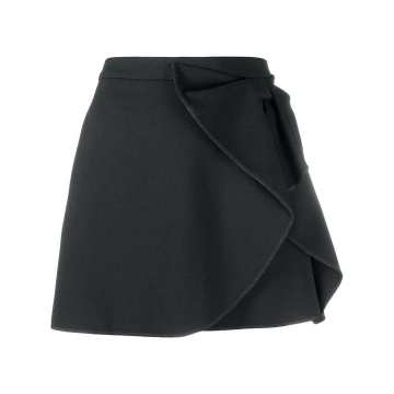 bow-detail mini skirt