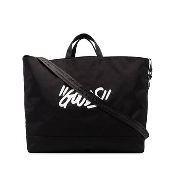 black Quote tote bag