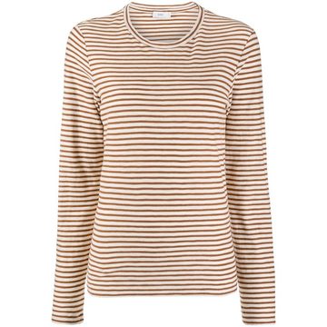 striped long sleeve top