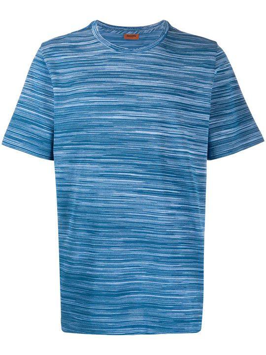 striped knit T-shirt展示图